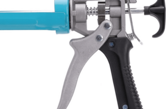 Amazon Basics Kartuschen pistole (310 ml, Kraftübersetzungsverhältnis von 12:1) Prime