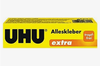 UHU Alleskleber Extra (Tube, Gel-Form für extra starkes und tropffreies Kleben, 125g) Prime