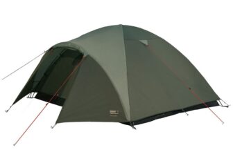 High Peak Kuppelzelt Nevada 3 (1,24 qm, 2000 mm Wassersäule, 3 Innenzelttaschen)