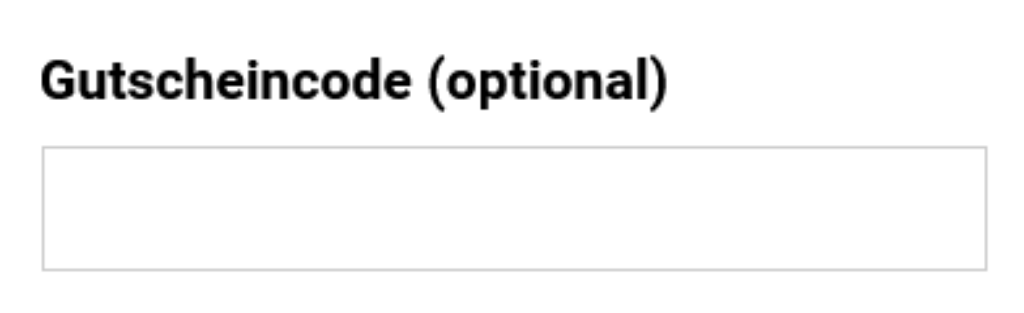feld gutscheincode