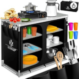 KESSER Campingküche inkl. Tragetasche mit Aluminiumgestell